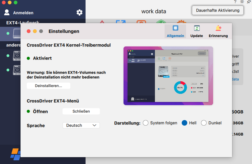 Wie deinstallieren
